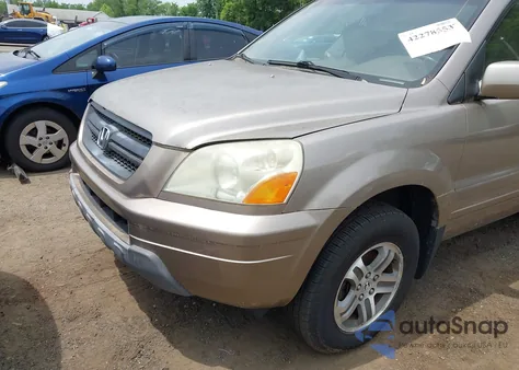 2004 Honda Pilot Ex-L from USA, damaged, VIN 2HKYF18504H550637